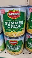 入っている砂糖の量 Whole kernel golden sweet corn - Del Monte
