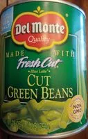 入っている砂糖の量 Fresh cut green beans