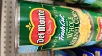 Sugar and nutrients in Del monte foods