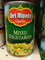 入っている砂糖の量 Mixed Vegetables