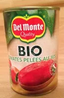 Suhkru kogus sees Tomates pelées au jus Bio