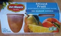 入っている砂糖の量 Fruit cups