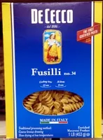 含糖量 Fusilli