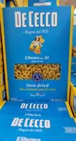 含糖量 Enriched Macaroni Product, Elbows Pasta