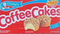 Amount of sugar in Coffee cakes