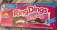 Amount of sugar in Ring dings