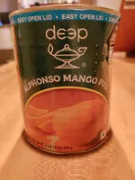 Zuckermenge drin Alphonso Mango Pulp