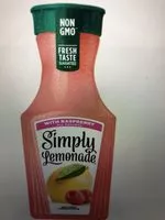 中的糖分和营养成分 Simply beverages