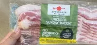 Sokerin määrä sisällä Bacon