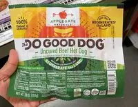 入っている砂糖の量 Uncured Beef Hot Dog