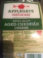 糖質や栄養素が Applegate farms