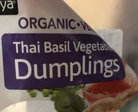 İçindeki şeker miktarı Organic thai basil vegetable dumplings