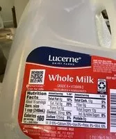 चीनी की मात्रा Whole Milk