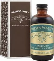 Suhkru kogus sees Tahitian Pure Vanilla Extract
