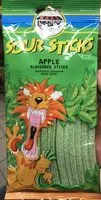 Количество сахара в Sour Sticks