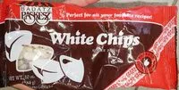 Jumlah gula yang masuk White Chips