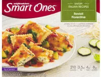 चीनी की मात्रा Frozenravioli florentine