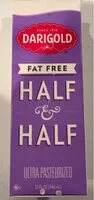 Suhkru kogus sees Fat Free Half & Half