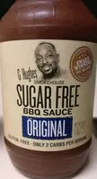 Amount of sugar in Original sugar free bbq sauce