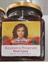Количество сахара в Raspberry preserves