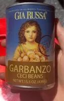 Количество сахара в Garbanzo bean