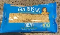 Количество сахара в Orzo