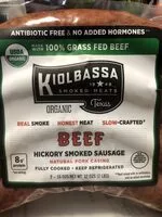 Jumlah gula yang masuk Hickory Smoked Sausage Beef