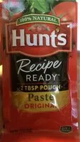 İçindeki şeker miktarı Hunts tomato paste