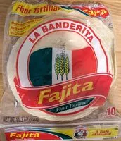 Jumlah gula yang masuk Fajita Flour Tortillas