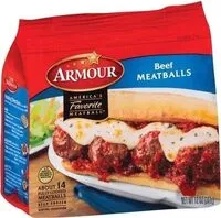 Zuckermenge drin Beef Meatballs
