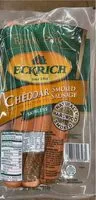 Suhkru kogus sees Cheddar smoked sausage