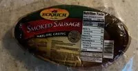 Suhkru kogus sees Smoked Sausage