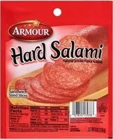 Zuckermenge drin Hard Salami