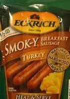 Suhkru kogus sees Smok-y breakfast sausage turkey