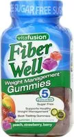 Cantidad de azúcar en Fiberwell Fit