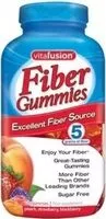 Cantidad de azúcar en Vitafusion Fiber Gummies, 220 Count Sugar Free