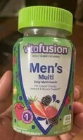 Cantidad de azúcar en Men's Multi Daily Multivitamin
