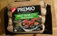Amount of sugar in Sweet Italian Style Chicken Sausage