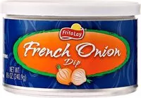 Cantidad de azúcar en French onion dip