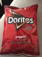 Sucre et nutriments contenus dans Fritolay doritos