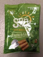 Suhkur ja toitained sees Sun chips