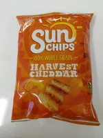 Sugar and nutrients in Sun chip