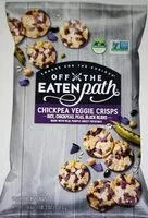 Sokerin määrä sisällä Chickpea veggie crisps