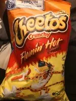 Cantidad de azúcar en Cheetos crunchy xxtra flamin hot