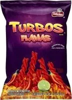 入っている砂糖の量 Turbos flavored corn snacks