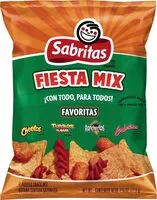 入っている砂糖の量 Sabritas flavored snack mix