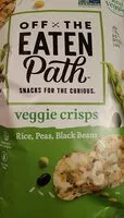 Sokerin määrä sisällä Veggie crisps