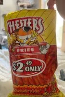 Cantidad de azúcar en Hot fries