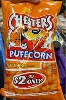 Cantidad de azúcar en Chester’s Puffcorn