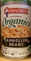 入っている砂糖の量 Organics Cannellini Beans
